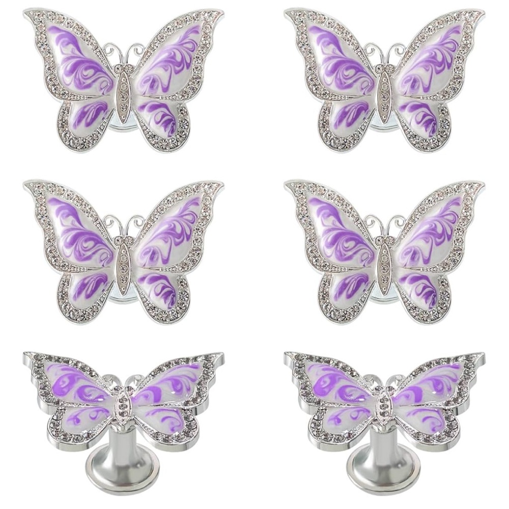 Butterfly Dresser Pulls Fairy Wand Toppers Set of 10 🛍 Bundle 3 items & save 20%